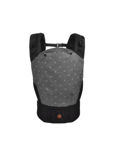 MUSON bébi hordozó 2 poziciós pöttyös SZÜRKE