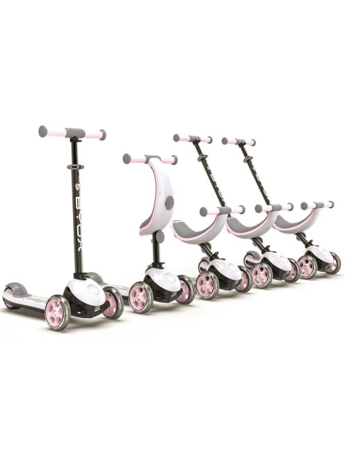 4IN1 MOTION multifunkciós átalakítható roller, 20-50kgig PINK