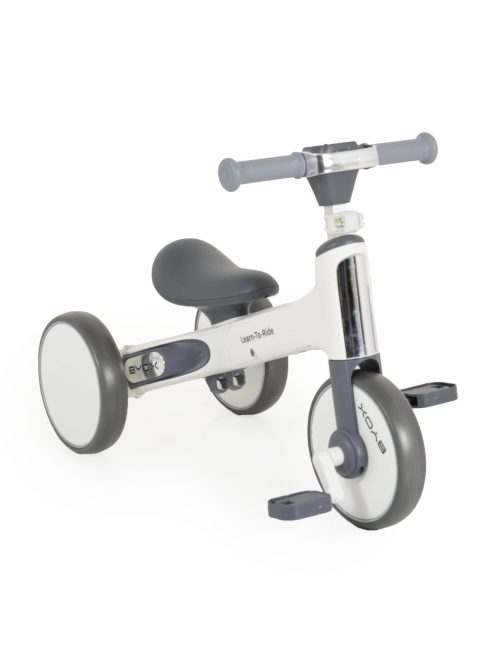 LEARN-to-Ride mini futóbicikli 3 kerekű, összecsukható FEHÉR