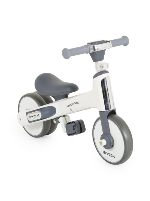 LEARN-to-Ride mini futóbicikli 3 kerekű, összecsukható FEHÉR
