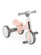 LEARN-to-Ride mini futóbicikli 3 kerekű, összecsukható PINK/rózsa