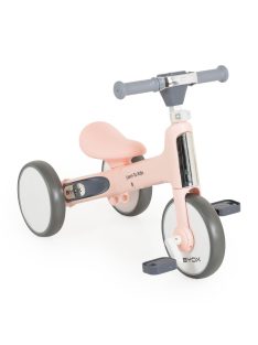   LEARN-to-Ride mini futóbicikli 3 kerekű, összecsukható PINK/rózsa