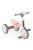 LEARN-to-Ride mini futóbicikli 3 kerekű, összecsukható PINK/rózsa