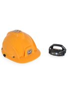 FIÚ játék sisak fejlámpával SÁRGA