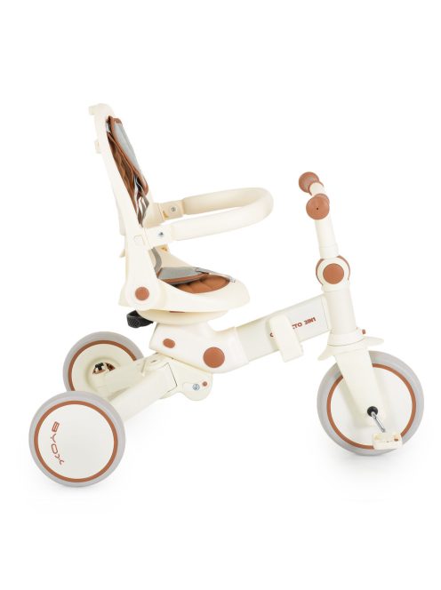 COMPACTO tricikli multifunkciós, 3in1 futóbiciklivé alakítható BÉZS