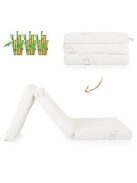 CASHMERE TOUCH összecsukható matrac aloe vera huzattal FEHÉR