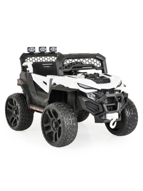 BO DUST DY-8888 elektromos autó, 4mororos, 12V/7A, 115cm BUGGY FEHÉR