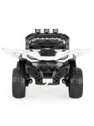 BO DUST DY-8888 elektromos autó, 4mororos, 12V/7A, 115cm BUGGY FEHÉR