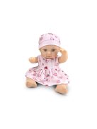 JÁTÉKBABA 30cm újszülött macival PINK