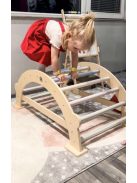 FA MÁSZÓHÍD PIKLER Montessori  92*43cm NATUR