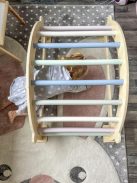 FA MÁSZÓHÍD PIKLER Montessori  92*43cm NATUR