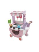 MONI fajáték fagyis/jégkrémes kocsi PINK