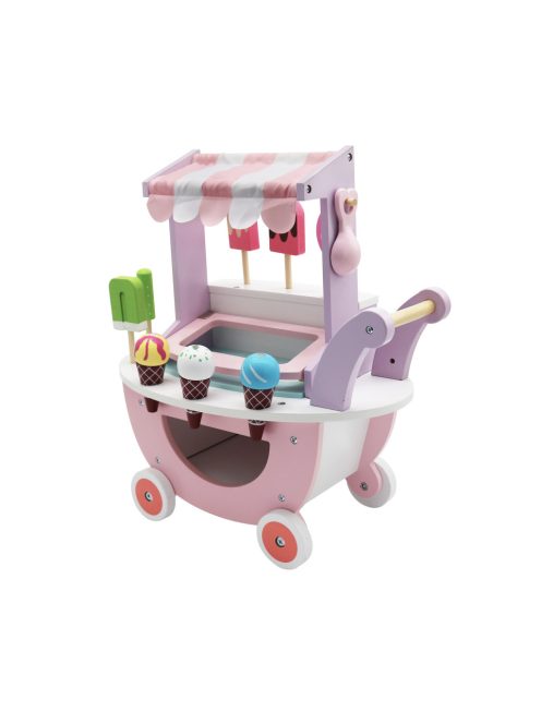 MONI fajáték fagyis/jégkrémes kocsi PINK
