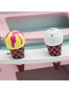 MONI fajáték fagyis/jégkrémes kocsi PINK