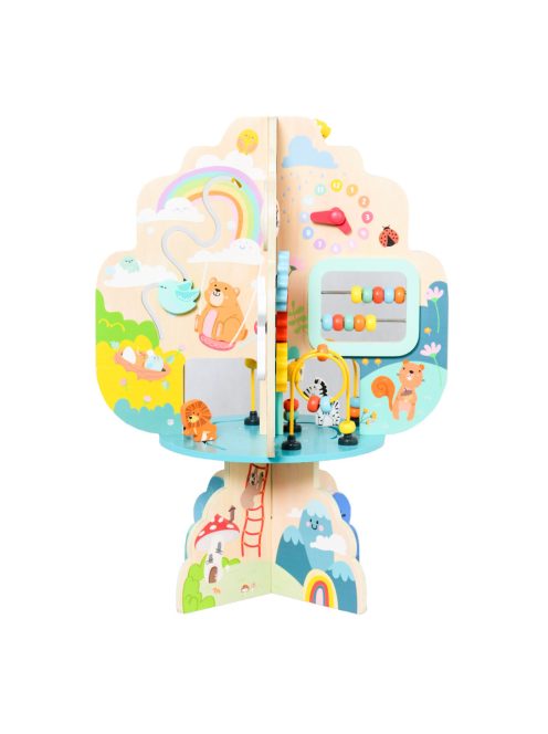 FAJÁTÉK MONI activity lombos fa Montessori NATUR