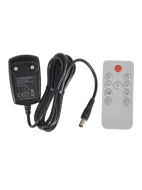 C'EST LA VIE ringatós babaöböl távirányítóval Sötétszürke