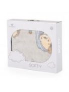 TAKARÓ Softy 110x140cm Lovely day SZÜRKE