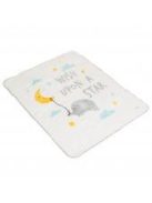 TAKARÓ Softy 110x140cm Wish upon a star FEHÉR