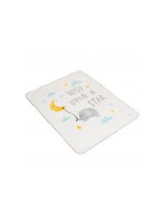 TAKARÓ Softy 110x140cm Wish upon a star FEHÉR