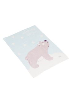 Takaró 75x100 cm Dreamy bear KÉK