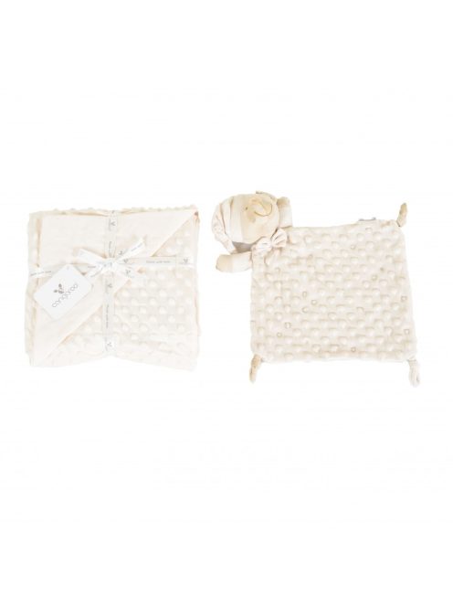 BENNIE takaró nyunyókával 75x100cm BÉZS