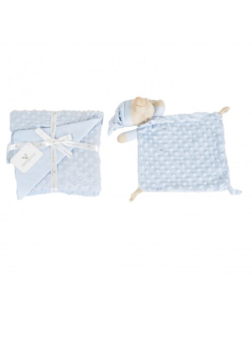 BENNIE takaró nyunyókával 75x100cm KÉK