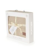 POPCORN Kötött takaró 80x100cm BÉZS/vbarna