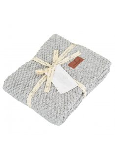 POPCORN Kötött takaró 80x100cm SZÜRKE