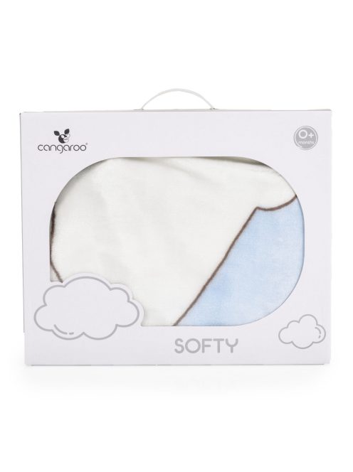 TAKARÓ SOFTY pihe puha kicsi 80*110cm  jegesmedvés VKÉK