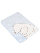 TAKARÓ SOFTY pihe puha kicsi 80*110cm  jegesmedvés VKÉK