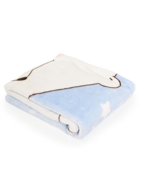 TAKARÓ SOFTY pihe puha kicsi 80*110cm  jegesmedvés VKÉK