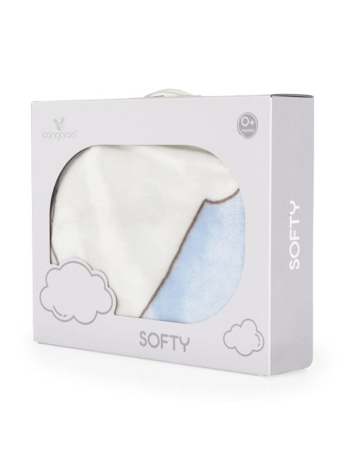 TAKARÓ SOFTY pihe puha kicsi 80*110cm  jegesmedvés VKÉK