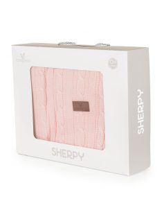 Sherpa takaró 75x100cm PINK