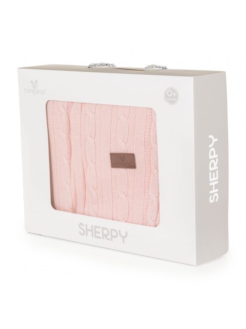 Sherpa takaró 75x100cm PINK