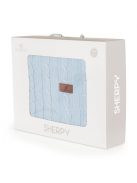 Sherpa takaró 75x100cm KÉK