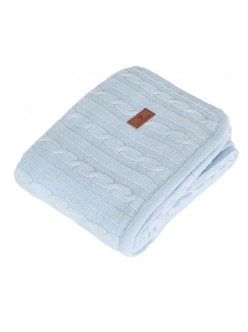 Sherpa takaró 75x100cm KÉK