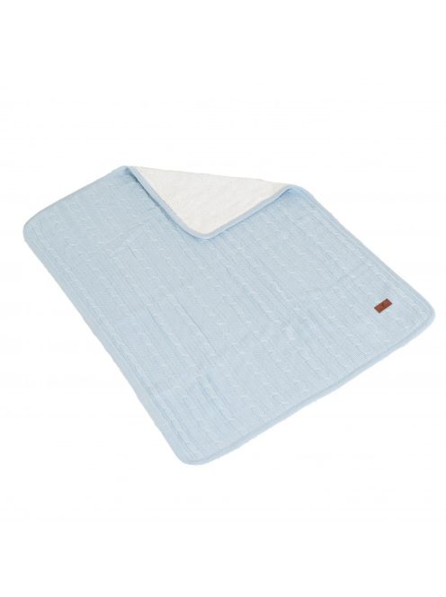 Sherpa takaró 75x100cm KÉK