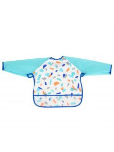 HOLDY hosszú ujjú előke zsebbel KÉK