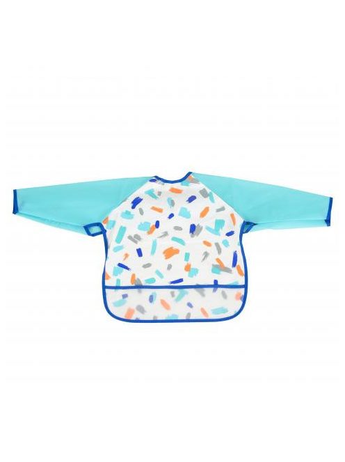 HOLDY hosszú ujjú előke zsebbel KÉK