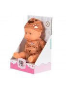 JÁTÉKBABA 20cm 6013 újszülött BARNA