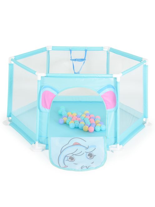 Labdamedence 146cm 50 labdával KÉK