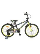 BYOX MASTER gyerek kerékpár 20as SKÉK/FEKETE 