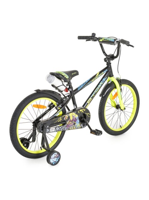 BYOX MASTER gyerek kerékpár 20as SKÉK/FEKETE 