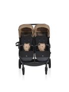 MONI TWINGO Iker babakocsi lábzsákkal CAMEL/BÉZS