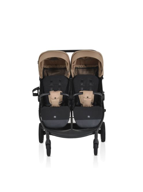 MONI TWINGO Iker babakocsi lábzsákkal CAMEL/BÉZS