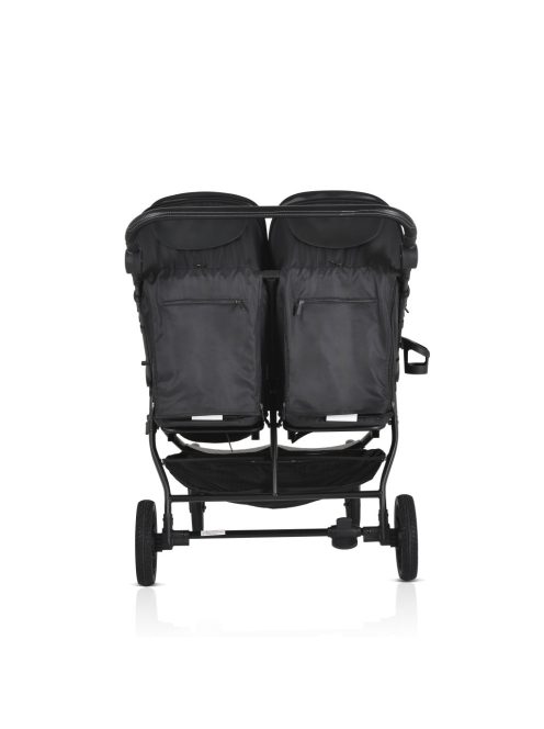 MONI TWINGO Iker babakocsi lábzsákkal ONYX/FEKETE