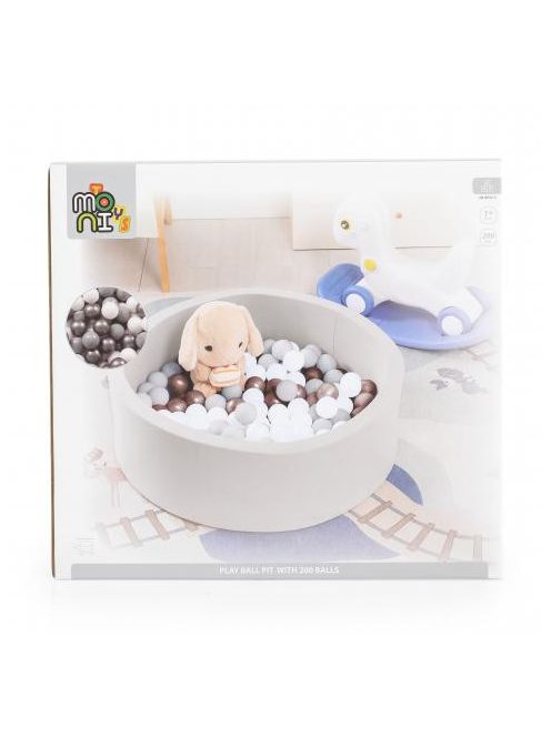 LABDAMEDENCE 200db 5,5cm labdával SZÜRKE