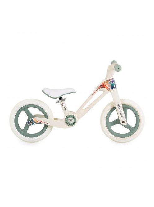 FOLDY futóbicikli összecsukható 35kg-ig ZÖLD fehér vázzal