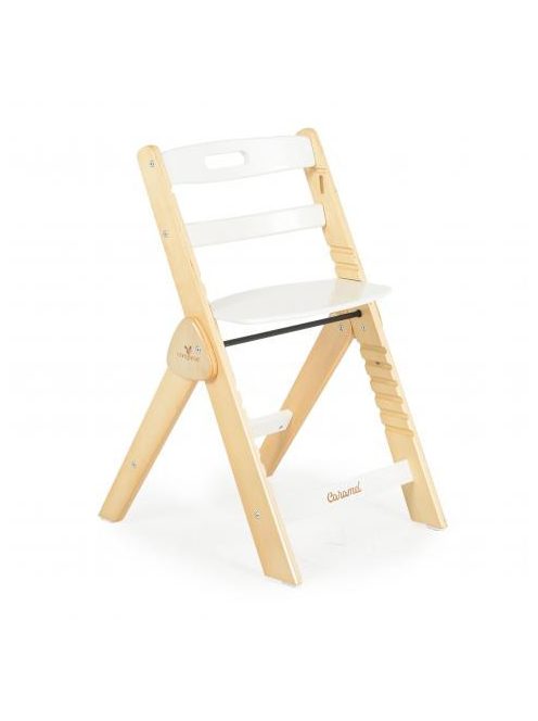 CARAMEL fa etetőszék FEHÉR