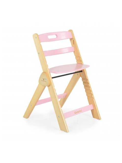 CARAMEL fa etetőszék PINK